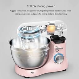 Elektrische Keukenmixer - Keukenrobot Multifunctioneel - Bakken en Koken - 10 Snelheden Instelbaar - 45 Liter Kom - Multicolor — thumbnail 2