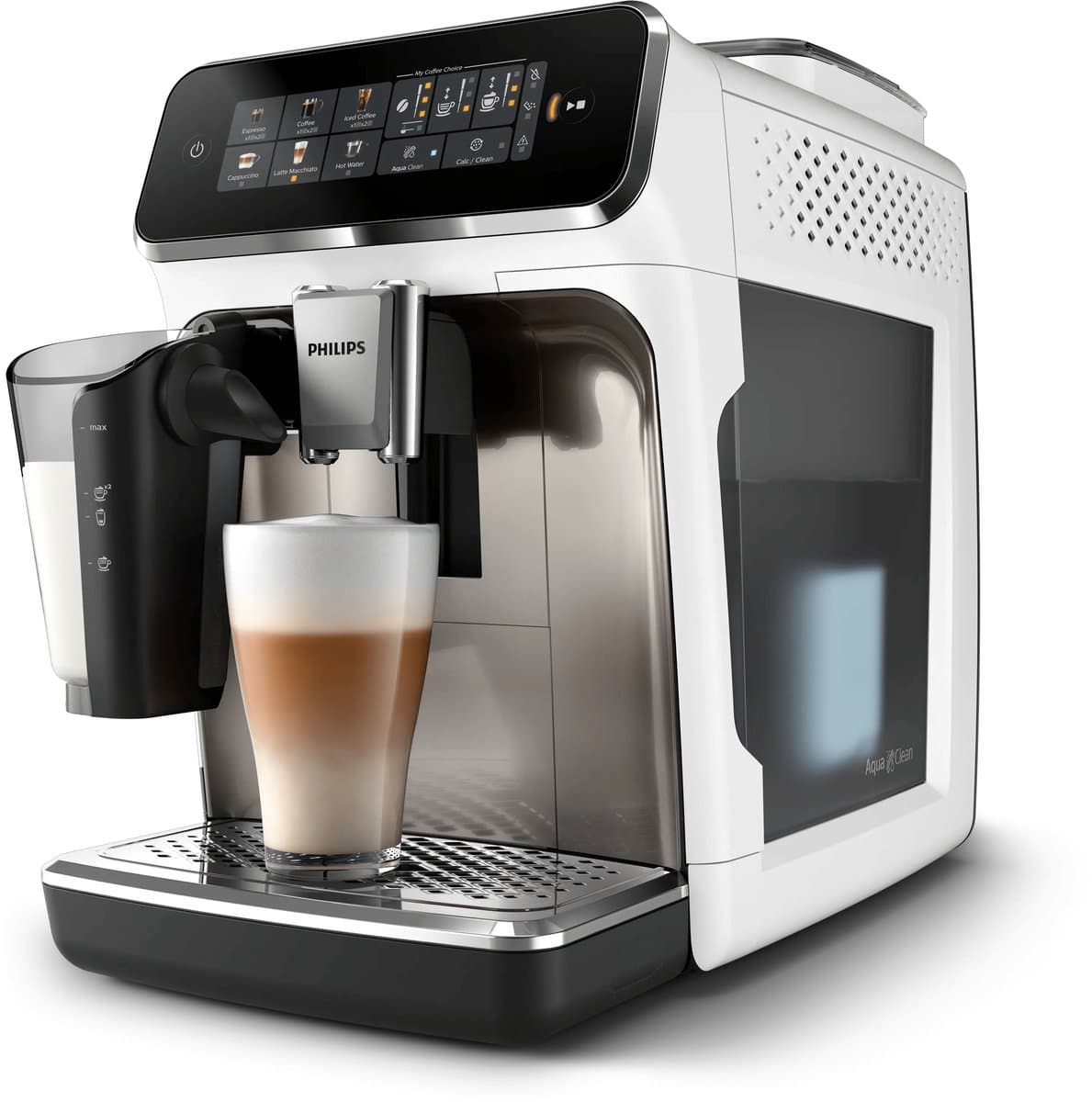 Philips 3300 Serie - Volautomatische espressomachine - LatteGo - Stille Zetmethode - AquaClean — afbeelding 1