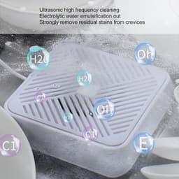 Draagbare Vaatwasser - Mini Reiniger - Snel Afwassen - Ultrasone Technologie - IP67 Waterdicht - Wit — thumbnail 3