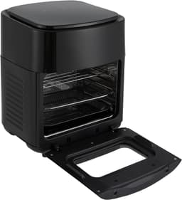 Heteluchtfriteuse Oven - Airfryer Fornuis - Gezond Koken - Touchscreen Bediening - 15 Liter - Zwart — thumbnail 3
