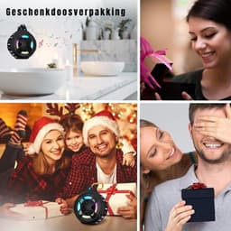 RONN® Douche Speaker - Badkamer Speaker - Douche Speaker Bluetooth - Zwart - 11cm x 10cm x 6cm — thumbnail 5
