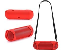 Draagbare Luidspreker Beschermhoes - Reishoes Draagtas - Veilig Muziek Luisteren - Handige Schouderriem - 13 x 12 x 5 cm