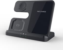 3 In 1 Oplaadstation geschikt voor Samsung, Draadloze Oplader Inductief Laadstation geschikt voor Samsung S25/S25+/S24/S23/S22/Z Fold/Z Flip Series/Galaxy Watch/Buds Opladen Dock Stand — thumbnail 5