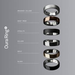 Oura Ring 5 Maat 12 Zilver — thumbnail 3
