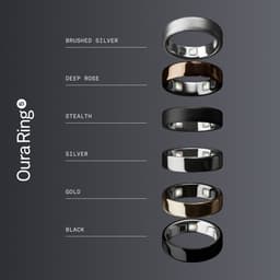 Oura Ring 5 Stealth - Size 6 — thumbnail 3