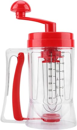 Elektrische Beslag Dispenser, Handmatige Pannenkoek Cupcake Beslag Dispenser, Blender Machine, Wafel Maatbeker Handheld Keuken Bakgereedschap — thumbnail 1