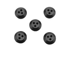 Dailygoods- Doorvoertule 3-gaats - Brandstoftank Doorvoer - Vervangingen Grasmaaier - Rubber - Gatdiameter 5 mm - Compatibel met Echo Modellen