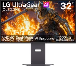 LG UltraGear 32GX870B-B - 4K Tandem OLED Gaming Monitor - Dual-Mode 240 <-> 480 hz - 32 inch — thumbnail 1