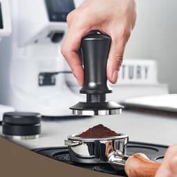 Koffie Distribution Tool - Espresso WDT - Perfect Koffie Zetten - Constante Druk - 58mm - Zilver — thumbnail 2