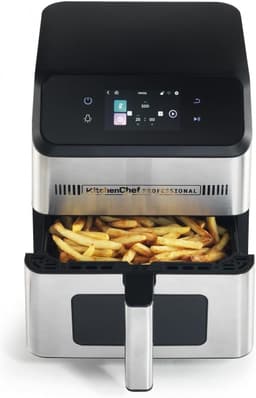 Airfryer Multikoker - Heteluchtfriteuse Keukenapparaat - Gezond Koken - WIFI Verbinding - 7L Capaciteit - Zwart — thumbnail 3