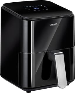 Heteluchtfriteuse - Convectieoven - Vetarm Koken - Digitaal Led-display - 45 liter - Zwart — thumbnail 1