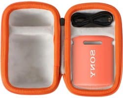 Travelopbergdoos voor Sony SRS-XB12, SRS-XB13 en SRS-XB100 Draagbare Bluetooth Speaker - Bescherming, Opbergruimte en Accessoires