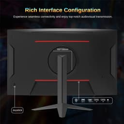 Flolife - KTC H32S17 Gaming Monitor 32 Inch QHD 2560x1440 Curved 1500R 180Hz HVA 1ms MPRT 125% sRGB FreeSync G-Sync HDR10 — thumbnail 2
