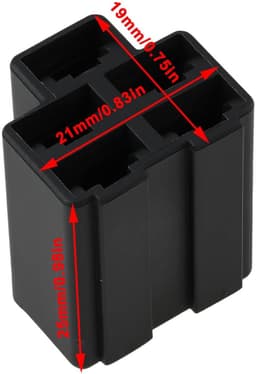 Dailygoods- Ontstekingssleutel set 2 stuks - Connector voor grasmaaier - 5-pins schakelaar - Compatibel met John Deere - Vervangt beschadigde componenten - Zorgt voor stabiele aansluiting — thumbnail 2