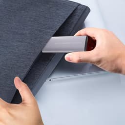 Externe Harde Schijf - Solid State Drive - Snelle Data Transfer - Aluminium Behuizing - 3 Stuks - Diverse Kleuren — thumbnail 3