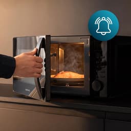 Digitale Magnetron - Compacte Oven - Snelle Maaltijden - 3DWave Technologie - 20 Liter - Zwart — thumbnail 5