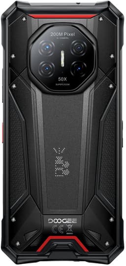 DOOGEE S300 Plus Rugged Smartphone – 5G – Android 16 – Zwart — thumbnail 4