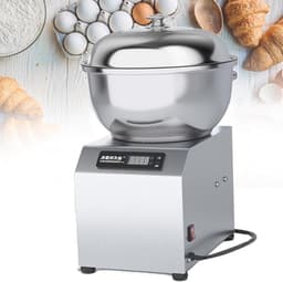 Deegkneedmachine - Mixer - Bakken - Dubbele rotatie - 5kg capaciteit - Zilver — thumbnail 1