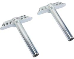 Set van 2 Korkboor, RVS Korkboor Bits voor Onderwijs en Laboratoriumgebruik, Precisie en Duurzaamheid