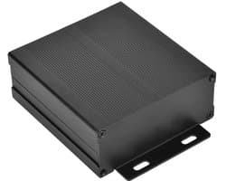 Elektronische Projectdoos van Aluminium voor Circuitborden - Koeling, Sandblasting en Oxidatie, 40x97x100mm