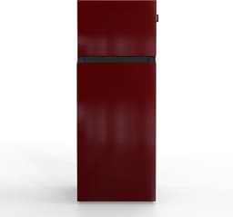 NUNKI MEDIUM-ABUR / Dubbel-Deurs Koelkast, E Klasse, 206l, Burgundy, Gloss (ALL sides) — thumbnail 1