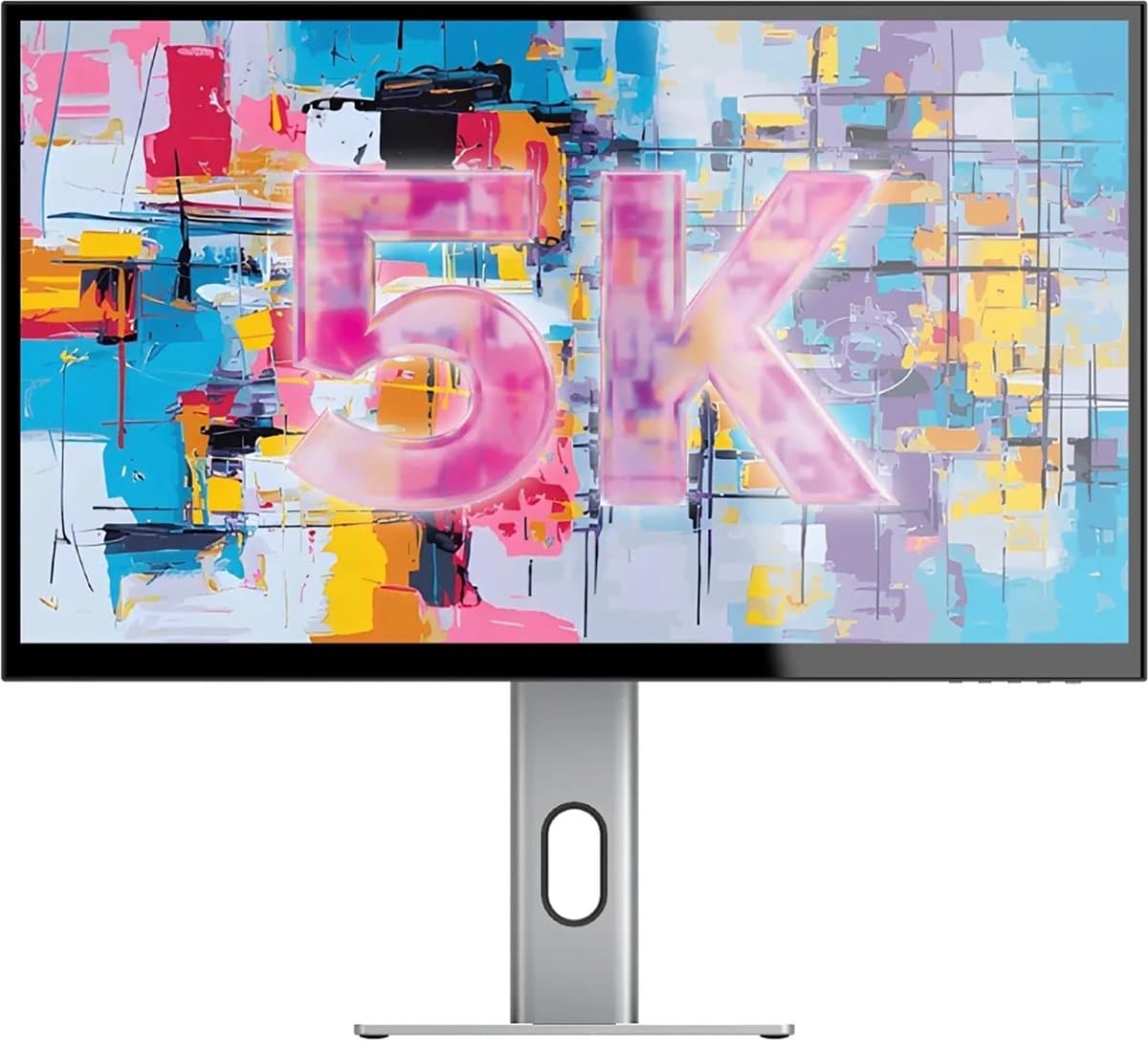 Alogic Clarity 27 Monitor met 65W PD (5K) – Resolutie tot 5120x2880 – Compatibel met HDR400 – USB-C 3.0 Connectiviteit - Grijs — afbeelding 1