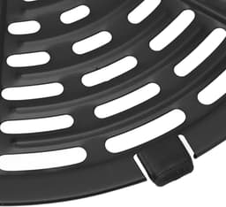 Vervangende antiaanbakbakplaat - rooster voor airfryer - vervangend deuraccessoire voor airfryer - airfryeraccessoire - voor bakken en grillen (22 cm). — thumbnail 3