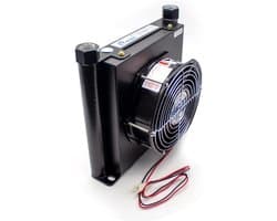 Lucht Radiator - Oliekoeler Warmtewisselaar - Motor Koelen - Aluminiumlegering - DC 12V - AJ1025T-CA