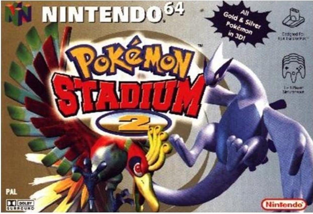 Nintendo Pokémon Stadium 2, N64, Nintendo 64, Multiplayer modus, E (Iedereen) — afbeelding 1