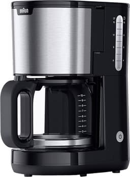 Braun PurShine KF1500BK - Filter-koffiezetapparaat - RVS/Zwart — thumbnail 1