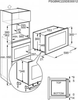 AEG MSB2057DB - Magnetron - Inbouw — thumbnail 6