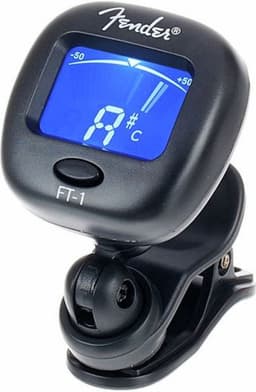 Fender FT-1 Pro Clip Tuner stemapparaat voor gitaar basgitaar ukelele ukulele en viool LCD display stemmer van het merk Fender — thumbnail 3