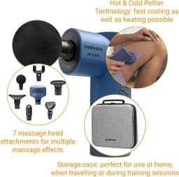 medisana MG 600 - Massage gun met hot & cold functie — thumbnail 3