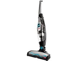 BISSELL MultiReach Essential 2 in 1 Steelstofzuiger & Kruimeldief - 30 Minuten Gebruikstijd - Draadloze Steelstofzuiger Zonder Zak - 0.45L Capaciteit - Handstofzuiger 18V - Kruimelzuiger - Incl. 3 Opzetstukken & Laadstation - 2280N