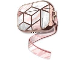Supcase - Apple AirPods 3 hoesje - Cosmo Case - Marmer Roze