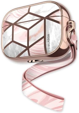 Supcase - Apple AirPods 3 hoesje - Cosmo Case - Marmer Roze — thumbnail 1