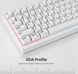 Sounix Mechanisch Gaming Toetsenbord - Mechanisch Qwerty Gaming Toetsenbord - 111 Keys - RGB Effect - US Qwerty - Roze — thumbnail 3