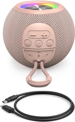 Hama Bluetooth speaker - Ball Shape - 5 Lichtmodi - 5W - Roze — thumbnail 2