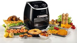 Ariete 4619/00 - Airfryer Oven - Hetelucht friteuse - 2000W - 11 liter - 80 tot 200°C - 8 automatische programma's - 6 accessoires — thumbnail 2