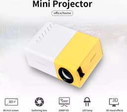 Mini led projector - USB - Audio home media beamer - Projector - Mini beamer - Lichtgewicht - Ingebouwde speaker - Wifi smart - HDMI - Filmprojector — thumbnail 5