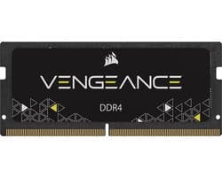 Corsair 16GB DDR4 SODIMM 2400MHz Werkgeheugenmodule voor laptop DDR4 16 GB 1 x 16 GB 2400 MHz 260-pins SO-DIMM CMSX16GX