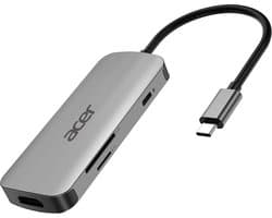7in1 Type C dongle: 1 x HDMI 3 x USB3.2 1 x SD/TF 1 x PD