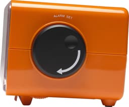 Denver Retro Wekkerradio - FM Radio - Retro Flip van Cijfers - CR425 - Oranje — thumbnail 2