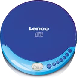 Lenco CD-011BU Discman - Draagbare CD Speler met Oordopjes - Blauw — thumbnail 1