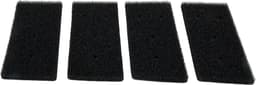 Bramokava 8x Filter geschikt voor Droger Whirlpool Bauknecht Ignis ( met 4 gaatjes) - 481010345281 - 8015250474909 - 481010716911 - Spons Foam Schuim — thumbnail 8