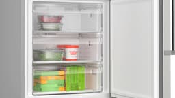 Bosch KGN49AIBT - Serie 6 - Koelkast - Koel-vriescombinatie - 203 x 70 cm - Extra breed - RVS - Energielabel B - Zeer stil- Total No Frost: Nooit meer ontdooien - VitaFresh XXL 0°C: houd etenswaren langer vers met extra ruime vershoudlades — thumbnail 11