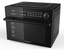 Melchioni 118340032 friteuse Enkel 30 L Onafhankelijk 1800 W Heteluchtfriteuse Zwart