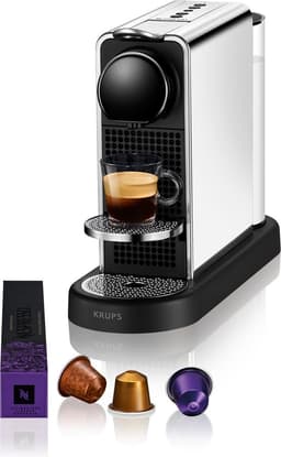 Krups Nespresso Citiz Platinum XN610D - Koffiecupmachine - RVS - Elegant - Energiezuinig — thumbnail 1