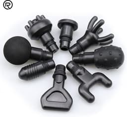 M1 Massage Gun - Sport en Relax Massage apparaat - Krachtig - Draadloos - Inclusief Koffer - 8 opzetstukken — thumbnail 4