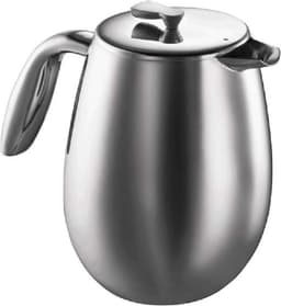 Bodum Columbia French press Stainless Steel - 12 cup 1,5 L - Mat Crome - Bodum stainless steel press — thumbnail 1